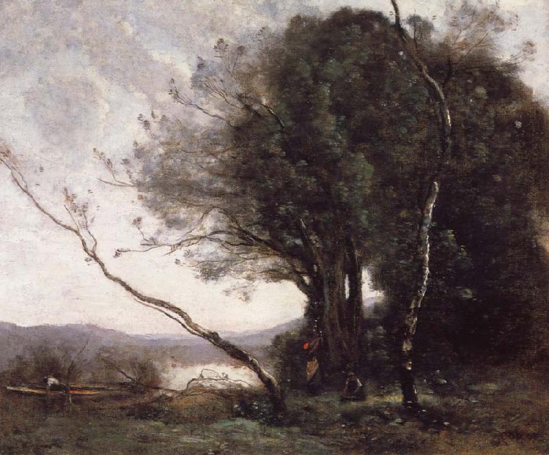 Jean Baptiste Simeon Chardin The Leaning Tree Trunk France oil painting art